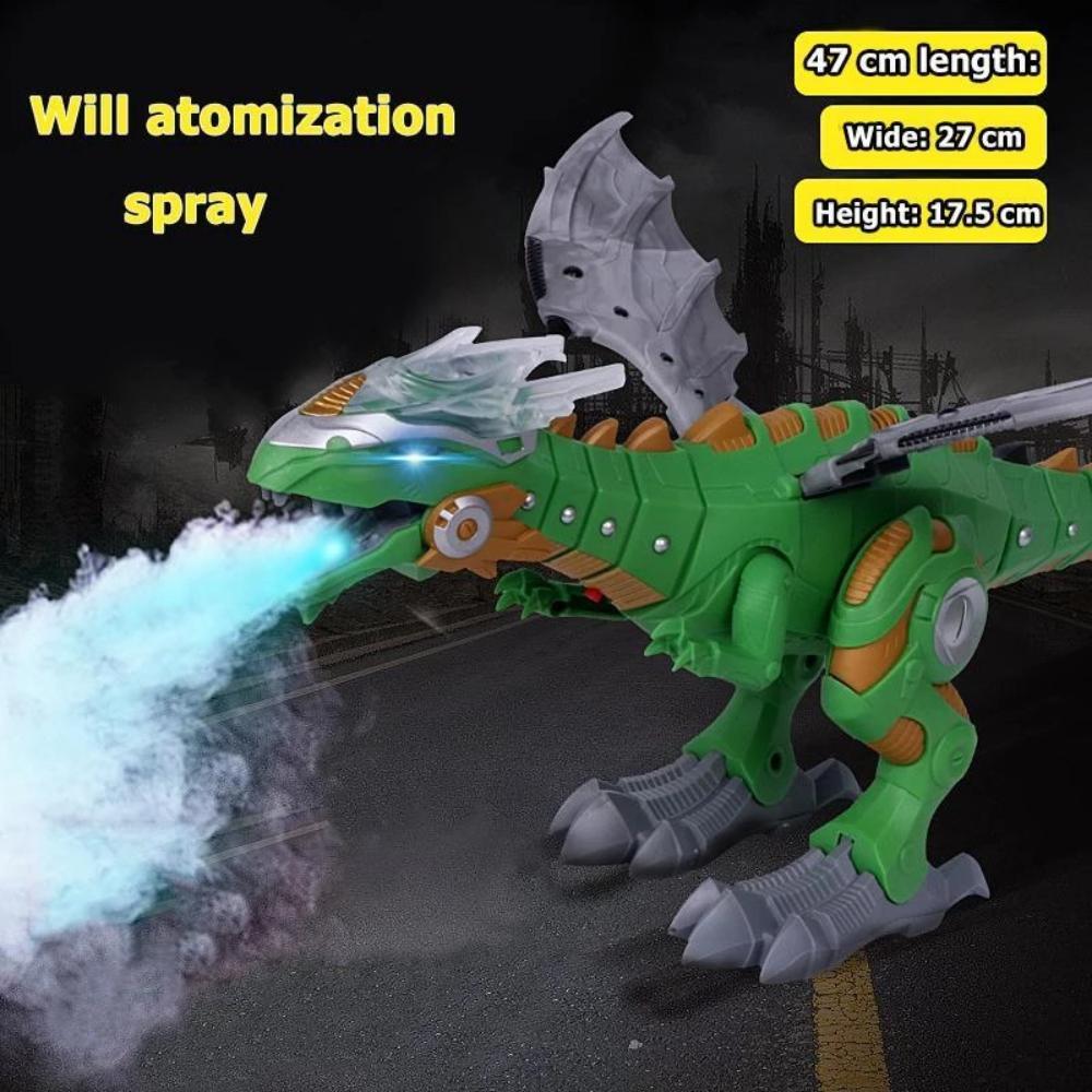 Christmas Vapour Breathing Walking & Roaring Dinosaur Toy