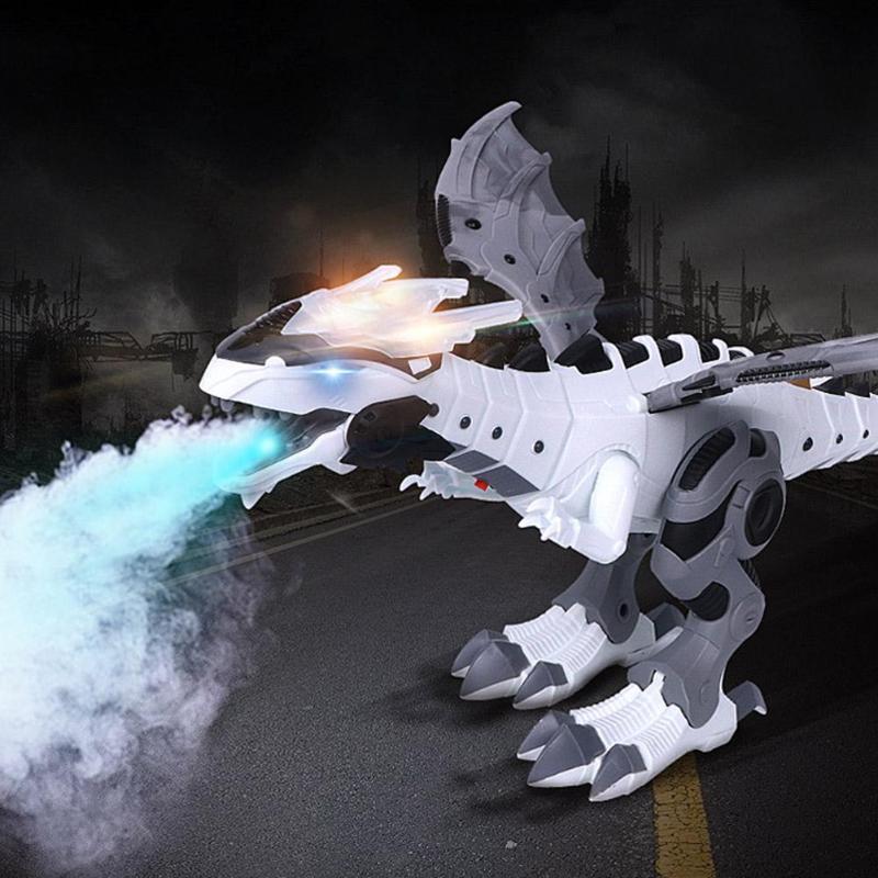 Christmas Vapour Breathing Walking & Roaring Dinosaur Toy