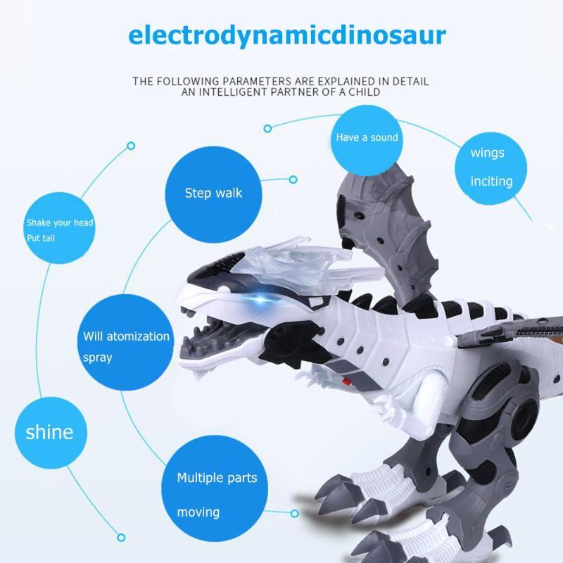 Christmas Vapour Breathing Walking & Roaring Dinosaur Toy