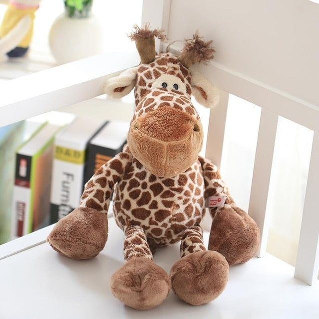 Lion & Giraffe Stuffed Animal Toy