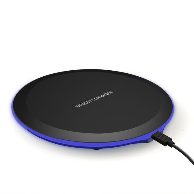 10W Fast Wireless Universal Charger For Android, Apple in White or Black