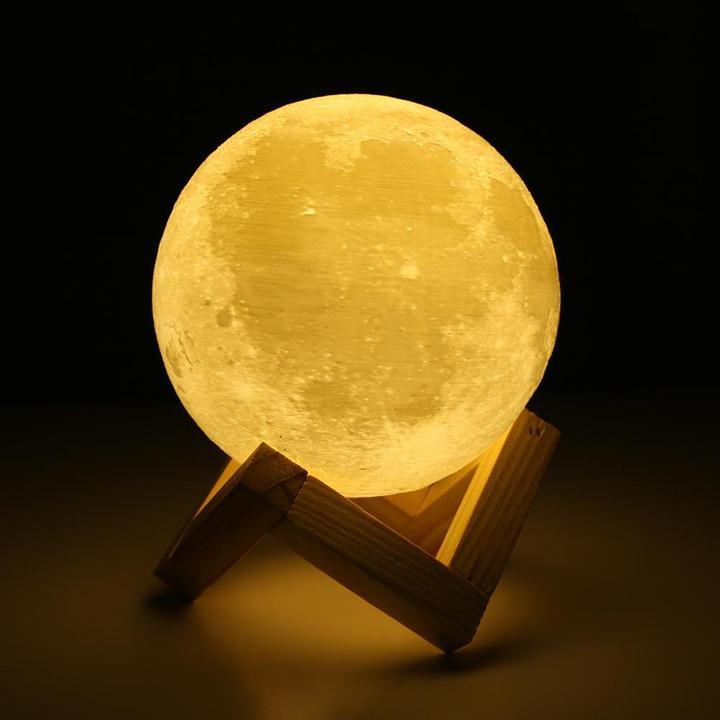 3D Mystical Moon Lamp Quirky Home Lamp