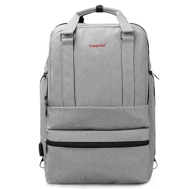 15.6 Inch Laptop Backpack with USB Charge Computer Bag for Men and Women