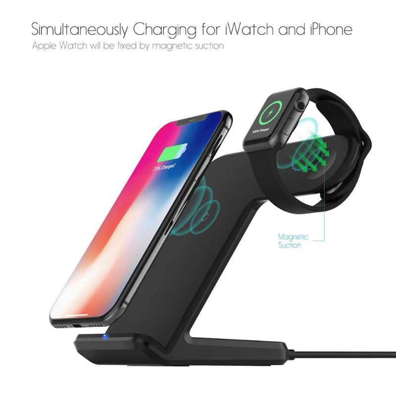 Fastest Charging 2-in-1 Dock for iPhone & iWatch