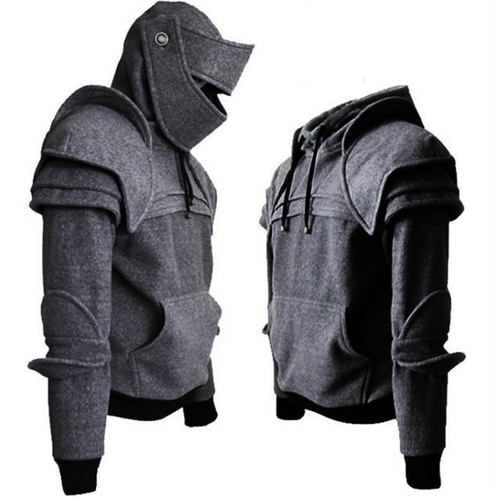 Medieval Knight Hoodie Masquerade Men's Costume - Cosplay Halloween