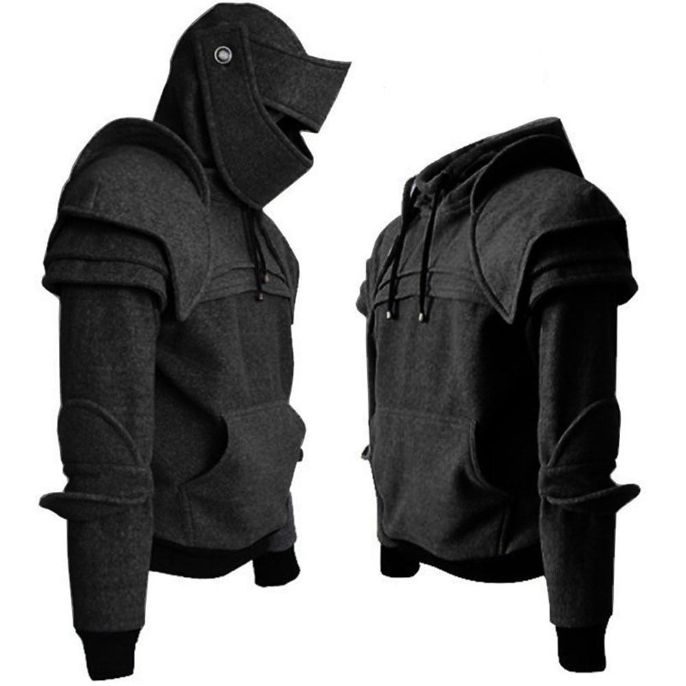 Medieval Knight Hoodie Masquerade Men's Costume - Cosplay Halloween